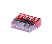 Złączka WAGO 4x2,5 czerwona