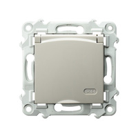 OSPEL SZAFIR GPH-1ZS/m/83/w Gniazdo bryzgoszczelne schuko IP-44