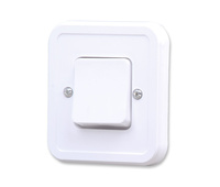 OSPEL PI ŁW-1P/00 Łącznik jednobiegunowy biały