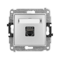 KARLIK ICON 7IGK-9  Gniazdo komputerowe pojedyńcze  1xRJ45