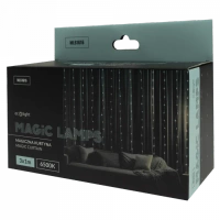 PLASTROL Kurtyna T-01088 Magiczna kurtyna 200 led 6500K 3mx1m DC5V