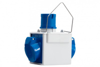 F-ELEKTRO 73105 Adapter kempingowy wtyk 16/3 gniazdo 2x16/3