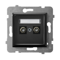 Ospel aria GPA-2UF/m/33 Gniazdo antenowe typu F podwójne