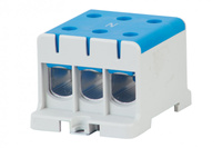 F-ELEKTRO F2.0319 LZ Listwa zaciskowa w korpusie ZU 1-torowa 3x95/3x95mm2-niebieska