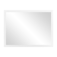 Lustro prostokątne poziome LED 80x60 cm (z wbudowanym włącznikiem, bez marginesu, 4000K)