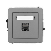 KARLIK DECO 27DGK-11  Gniazdo komputerowe pojedyńcze  1xRJ45