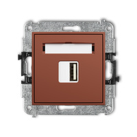 KARLIK MINI 63MCUSB-3 Mechanizm ładowarki USB pojedynczej USB A, 10W max., 5V, 2A