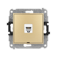 KARLIK MINI 29MGTBO-1  Gniazdo telefoniczne pojedyńcze  1xRJ11