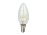 LED line LITE żarówka LED E14 5W 4000K 600lm 220-240V FILAMENT C35 ŚWIECZKA ŚCIEMNIALNA
