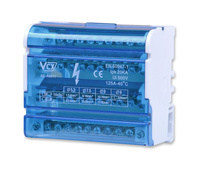 Vcx blk 411 blok rozdzielczy łączeniowy 4x11 125a/500v