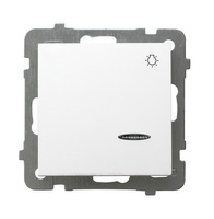 Ospel as ŁP-5GS/m/00 Łącznik zwierny "światło" z podświetleniem pomarańczowym