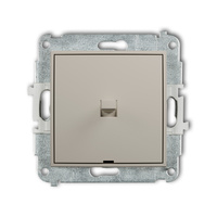 KARLIK ICON 60IWPUS-6.1 Mechanizm łącznika krzyżowego w stylu amerykańskim (jeden klawisz bez piktogramu)