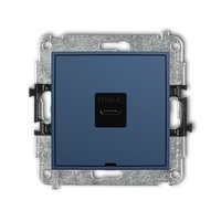 KARLIK ICON 64IGUSBBO-7 Mechanizm gniazda pojedynczego 1xUSB C-C, bez pola opisowego