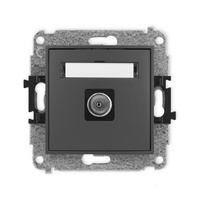 KARLIK MINI 28MGTV-1 Gniazdo antenowe pojedyńcze TV