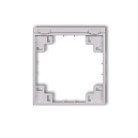 KARLIK produkty uzupełniające 41MRPB-1s Ramka pośrednia do gniazda bryzgoszczelnego z uziemineiem SCHUKO