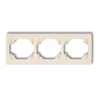 KARLIK LOGO 1LRH-3 Ramka pozioma potrójna