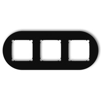 KARLIK MINI 12MRTO-3 Ramka uniwersalna potrójna okrągła z tworzywa