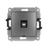 KARLIK MINI 11MGUSBBO-3  Gniazdo pojedyńcze  USB A-B 2.0