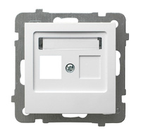 Ospel as GPK-1G/p/00 Obudowa gniazda pojedynczego typu Keystone prosta