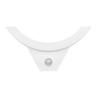 SPINEL LED 10W, oprawa ogrodowa z czujnikiem ruchu 140°, 800lm, IP54, 4000K, IK10, biała