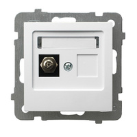 Ospel as ANTYBAKTERYJNY GPE-1GA/m/00 Gniazdo ekwipotencjalne pojedyncze produkt zawiera nanocząsteczki srebra