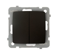 OSPEL KARO ŁP-2S/m/40 Łącznik dwugrupowy świecznikowy