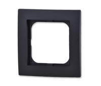 OSPEL AS R-1G/33 Ramka pojedyncza 1-krotna czarny metalik