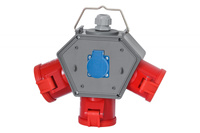 F-ELEKTRO F3.0605  Rozdzielnica  POLYBOX gn 3x16/5, 230V