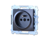 Simon 54 dgz1z.01/48 gniazdo pojedyncze z bolcem