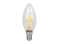 LED line LITE żarówka LED E14 5W 2700K 600lm 220-240V FILAMENT C35 ŚWIECZKA ŚCIEMNIALNA