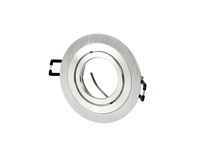 LED line® Oprawa sufitowa okrągła ruchoma SLIM srebro szcz OROSA