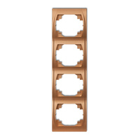 KARLIK LOGO 8LRV-4 Ramka pionowa poczwórna