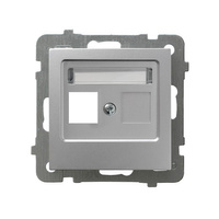Ospel as GPK-1G/p/18 Obudowa gniazda pojedynczego typu Keystone prosta