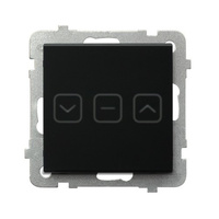 OSPEL SONATA TOUCH ŁPD-7RS/m/79 Łącznik dotykowy żaluzjowy z podświetleniem