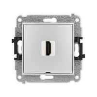 KARLIK MINI 7MHDMIBO-5 Mechanizm gniazda pojedynczego HDMI 2.1, 8K, bez pola opisowego