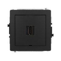 KARLIK DECO 12DHDMIBO-3  Gniazdo pojedyńcze  HDMI 2.0