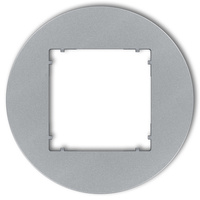 KARLIK MINI 7MRTO-1 Ramka uniwersalna pojedyncza okrągła z tworzywa