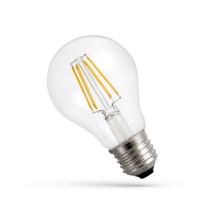 SPECTRUM LED GLS E-27 230V 8,5W COG WW CLEAR WOJ+14595