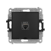 KARLIK MINI 12MGKBO-9  Gniazdo komputerowe pojedyńcze  1xRJ45