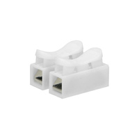 Złączka dwutorowa sprężynowa 2x2,5mm², 10 sztuk