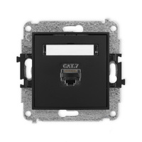 KARLIK ICON 12IGK-9  Gniazdo komputerowe pojedyńcze  1xRJ45