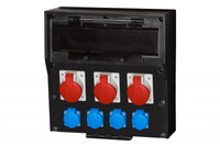 F-ELEKTRO F3.0353 Rozdzielnica gumowa LIDO 18M 2x16/5, 32/5, 4x230V