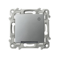 OSPEL SZAFIR ŁP-5ZS/m/18 Łącznik zwierny "światło" z podświetleniem