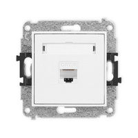 KARLIK MINI 25MGK-3  Gniazdo komputerowe pojedyńcze  1xRJ45