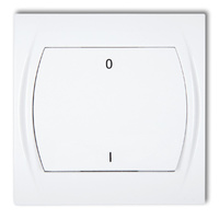 KARLIK LOGO LWP-9L Łącznik dwubiegunowy podświetlany