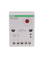 F&F Przekaźnik priorytetowy natablicowy PR-602 z zakresem regulacji 2÷15 A