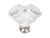 LED line® Przejściówka żarówki E27->2xE27