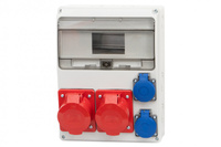F-ELEKTRO F3.0283 Rozdzielnica  LAGO 11M 2x16/5, 2x230V