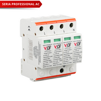 VCX Ogranicznik przepięć klasy T1 T2 (B+C) 4P 12,5kA Pro iskiernikowy