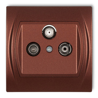 KARLIK LOGO 9LGS Gniazdo abonenckie RTV-SAT końcowe 1